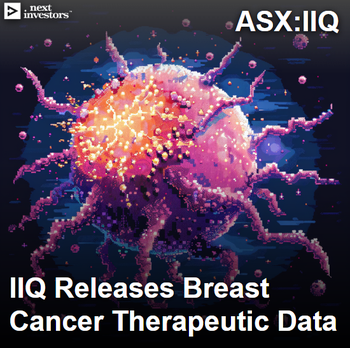 IIQ publishes data for its triple negative breast cancer therapeutic