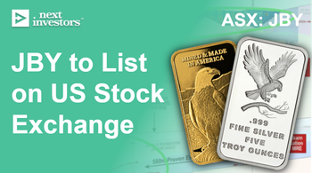 JBY - Our 2025 Small Cap Pick of the Year - USA gold and silver - now to list on US stock exchange...