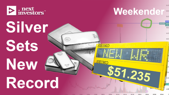 Silver hits new high as Rare Earths heat up