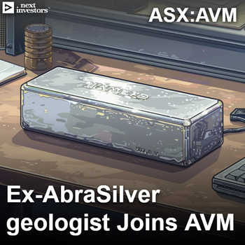 AVM appoints former geologist from $1BN capped AbraSilver as chairman