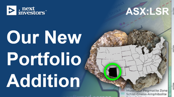 Our New Investment: Lodestar Minerals ASX: LSR