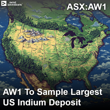 AW1 to sample USA largest indium deposit for gallium