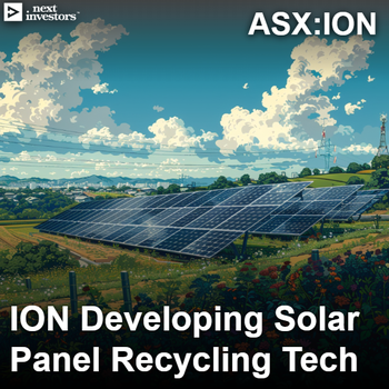 ION to develop solar panel recycling technology