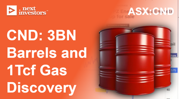CND: 3 billion barrels of oil prospective resource. 1Tcf gas DISCOVERY. $13.6M market cap. Oil & gas back in 2026?