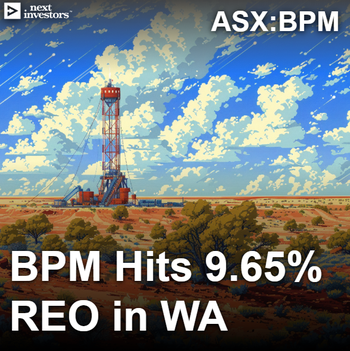 BPM samples rare earth oxide grades up to 9.65% in WA
