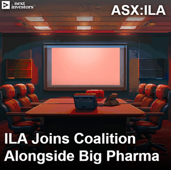 ILA added to a coalition of companies which includes multi billion dollar big pharma companies.