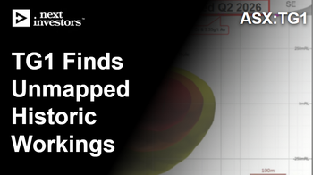 TG1 finds unmapped historic workings on recently acquired project