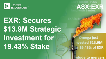 EXR: Gets $13.9M strategic investment for 19.43%. Takeovers and consolidation in the Taroom Trough next?