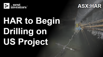HAR to start drilling on US gold project today