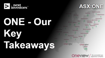 ONE - our key takeaways from the AGM address