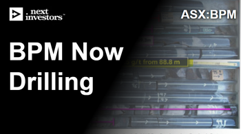 BPM is now drilling near the 8M Ounce Tropicana deposit in WA.