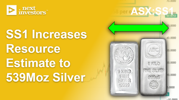 SS1 increases resource estimate to 539M ounces of silver equivalent, silver price at all time highs...