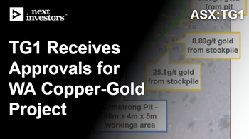 TG1 receives approvals for WA copper-gold project - drilling to begin early next year