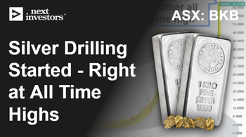 BKB: Silver drilling started in Texas USA as silver price hits new all time high US$61.80/oz