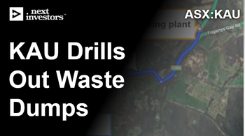 KAU drills out waste dumps at Victorian gold project