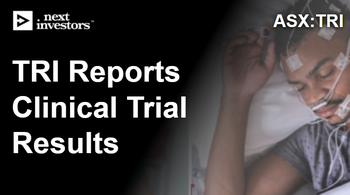 TRI reports clinical trial results for current major depressive episode (cMDE)