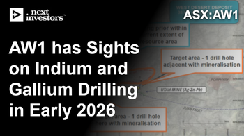 AW1 to drill for indium and gallium in the US in early 2026