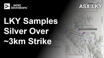 LKY samples 409g/t silver at its US critical minerals project