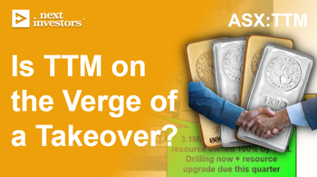 Time’s up: Is TTM about to get taken over? Good time to have released “spectacular” drill results with 38.5m @ ~3g/t gold