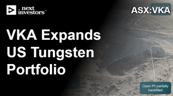 VKA expands US tungsten portfolio - tungsten prices hit new all time highs
