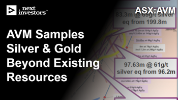 AVM samples silver and gold outside of its existing resources in Mexico