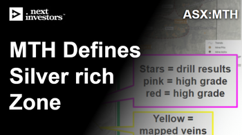 MTH defines silver rich zone on regional target - 3,000m of resource expansion drilling ongoing
