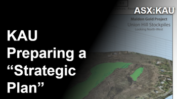KAU preparing a “Strategic Plan” for its Victorian gold project & processing plant