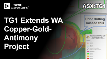 TG1 extends WA copper-gold-antimony project - drilling to start imminently