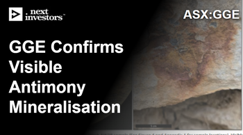 GGE confirms visible antimony mineralisation on US project