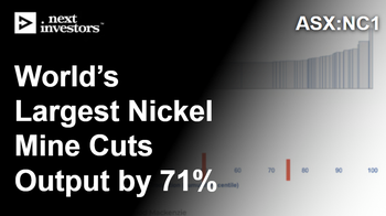 NC1 - Indonesia orders 71% cut in nickel production from the world’s biggest nickel mine