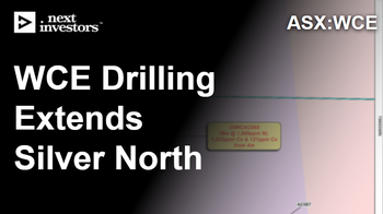 WCE shallow drilling results show silver continuing to the north