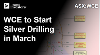 WCE to start silver drilling in March - maiden resource due in H2-2026