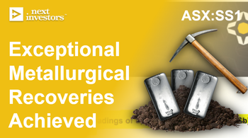 SS1: Giant USA silver resource. NEW: metwork demonstrates conventional processing and excellent recoveries