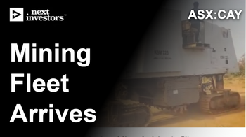 CAY - mining fleet arrives to bauxite project in Cameroon