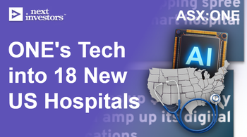 ONE: Med Tech into 18 new US hospitals and a sales pipeline of ~€53M in potential recurring revenue.