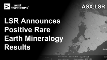 LSR confirms heavy rare earths in USA, amenable to conventional processing