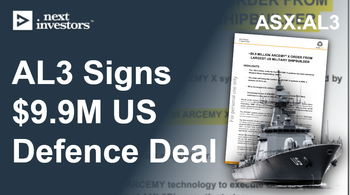 AL3 secures A$9.9M order with the USA’s largest military shipbuilder