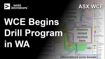 WCE kicks off 4,000m drill program at the Elizabeth Hill Silver mine