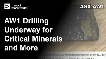 AW1 starts drilling at the USA's biggest indium project