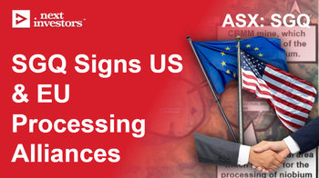 SGQ: Rare earth and niobium in Brazil - USA deal to secure control over Brazil rare earth production.