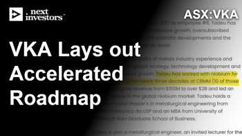 VKA lays out accelerated roadmap for US tungsten project