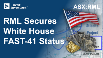 RML gets FAST-41 status from US government to fast track nationally strategic project. NASDAQ listing in 45 days.