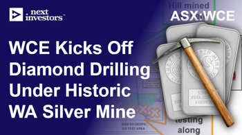 WCE drilling now underneath highest grade silver mine in Australia