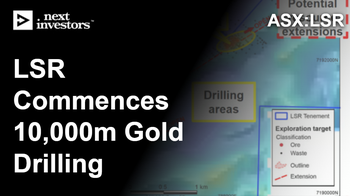 LSR commences 10,000m gold drilling at Ned's Creek