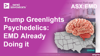 EMD: USA signs exec order to fast-track psychedelic medicine research and access. EMD is already doing it.