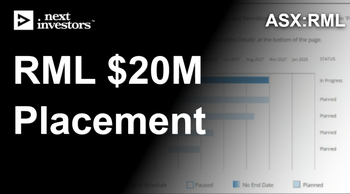 RML completes $20M placement cornerstoned by Tribeca and L1 Capital