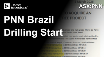 PNN to start diamond drilling at Brazilian rare earths project