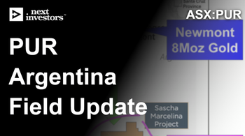PUR starts field work at Argentina gold-silver project - and will drill soon on lithium project