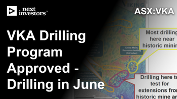 VKA secures drilling approval for US tungsten project - rig to arrive on site in June.
