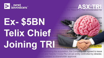 TRI - Cancer diagnostics. Ex- $5BN Telix Chief starts as CEO in 13 days